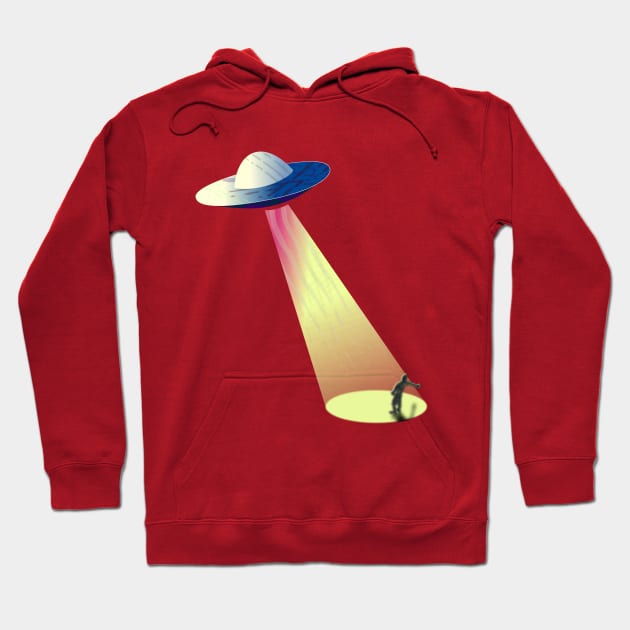 Hitching A Ride Hoodie by VDUBYA